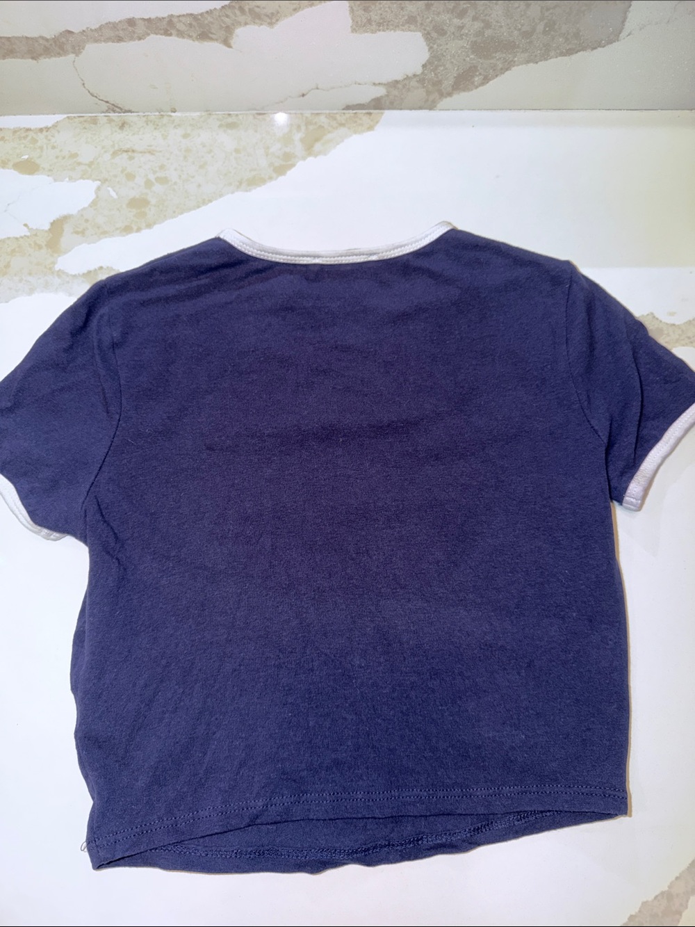 Fashion Nova France Crop Tee Small - Picture 3 of 4